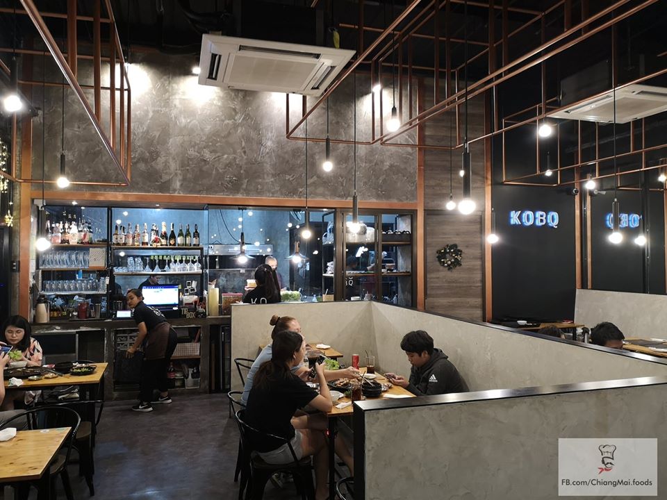 ร้านปิ้งย่าง ย่านถนนนิมมานเหมิทร์ KOBQ Korean Restaurant